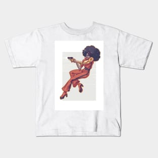 [dracotober 20] Misty Knight Kids T-Shirt